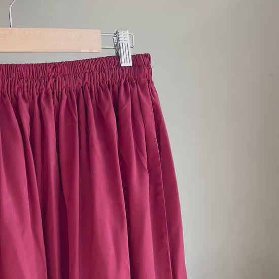 CHERRY FLAME | FLOWY A-LINE