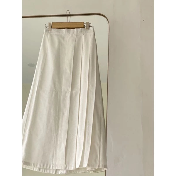 VANILLA WHIRL| SIDE PLEATED