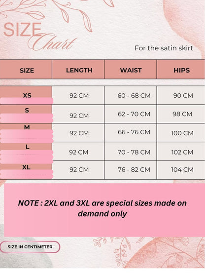 CHESTNUT BROWN | SATIN MIDI SKIRT
